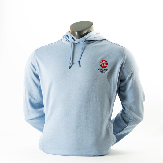 England Golf FJ Lightweight Hoodie. Blue
