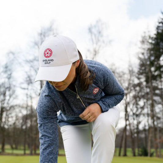 England Golf Cap in White