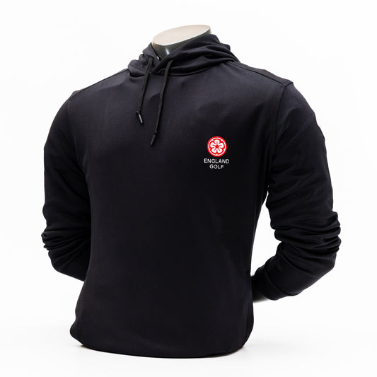 England Golf FJ Lightweight Hoodie. Black