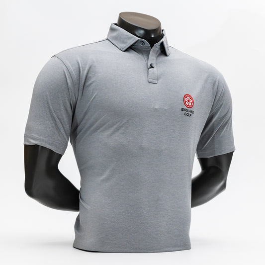 England Golf FJ ProDry Polo. Grey