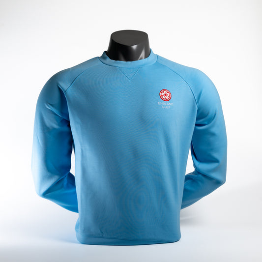England Golf FJ Crew Neck Sweatshirt, Blue