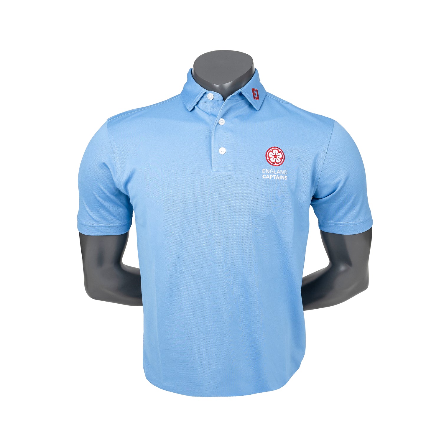 England Captains FJ Performance Polo, Coastal Blue