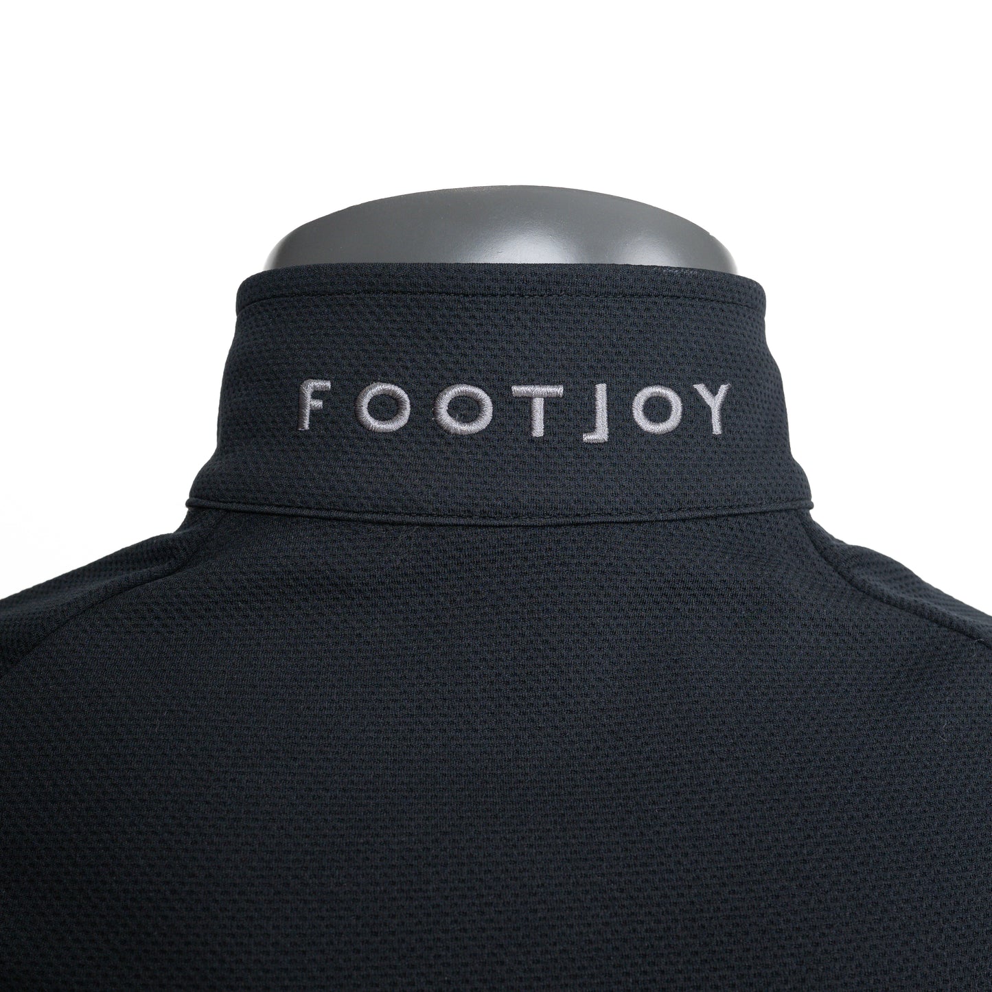 England Golf FJ 1/4 Zip Wordmark Chill-Out, Black