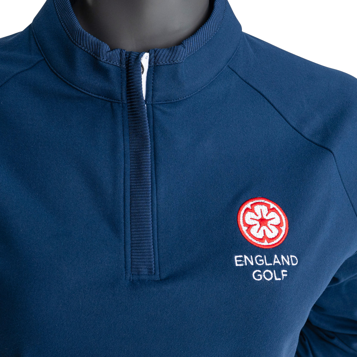 England Golf FJ Women's Half-Zip Midlayer, Navy