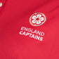 England Captains Womens FJ Polo, Stretch Pique Solid. Red