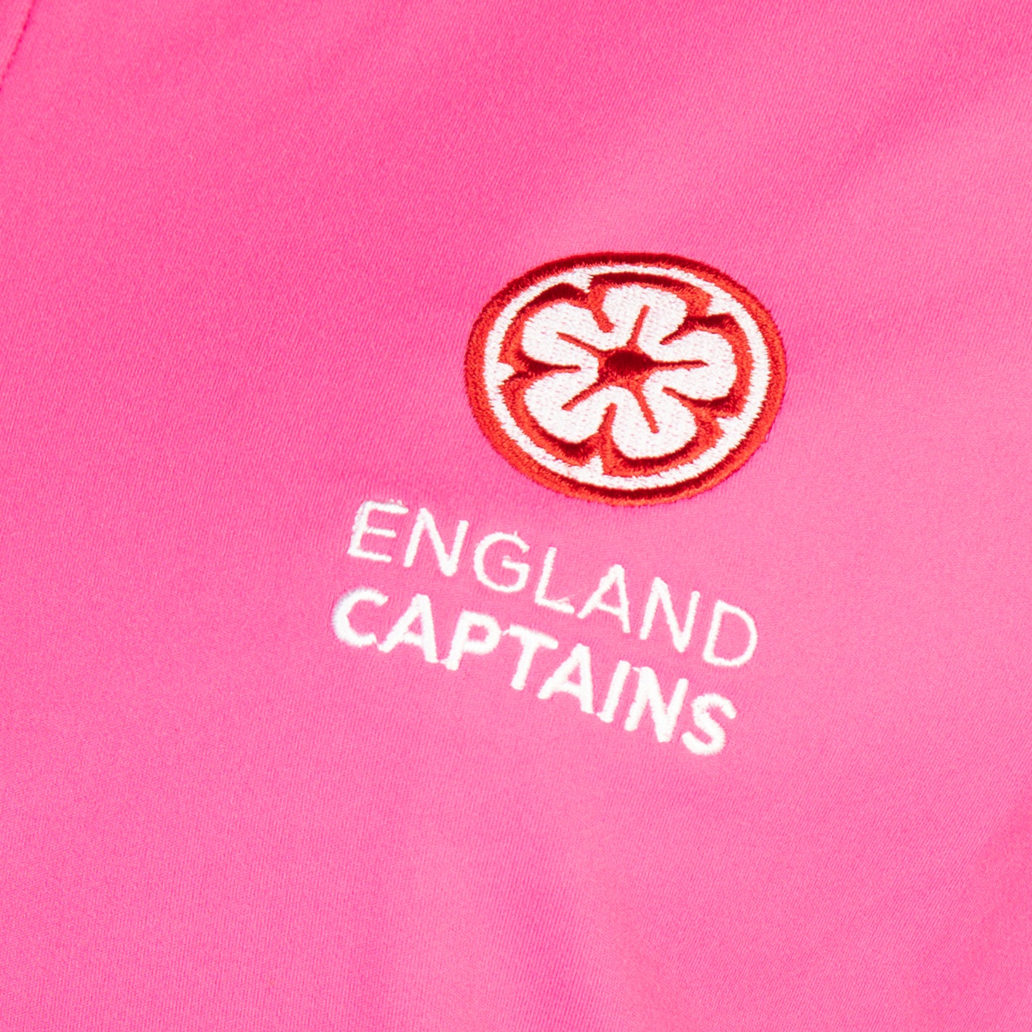 England Captains Womens FJ Full Zip Midlayer. Pink