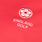 England Golf Womens Full-Zip Performance Midlayer - Red