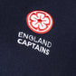 England Captains Womens FJ, Wool Blend V-Neck Pullover. Navy