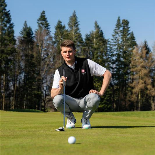 England Golf FJ Half-Zip Performance Vest