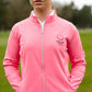England Golf Womens Full-Zip Performance Midlayer - Pink