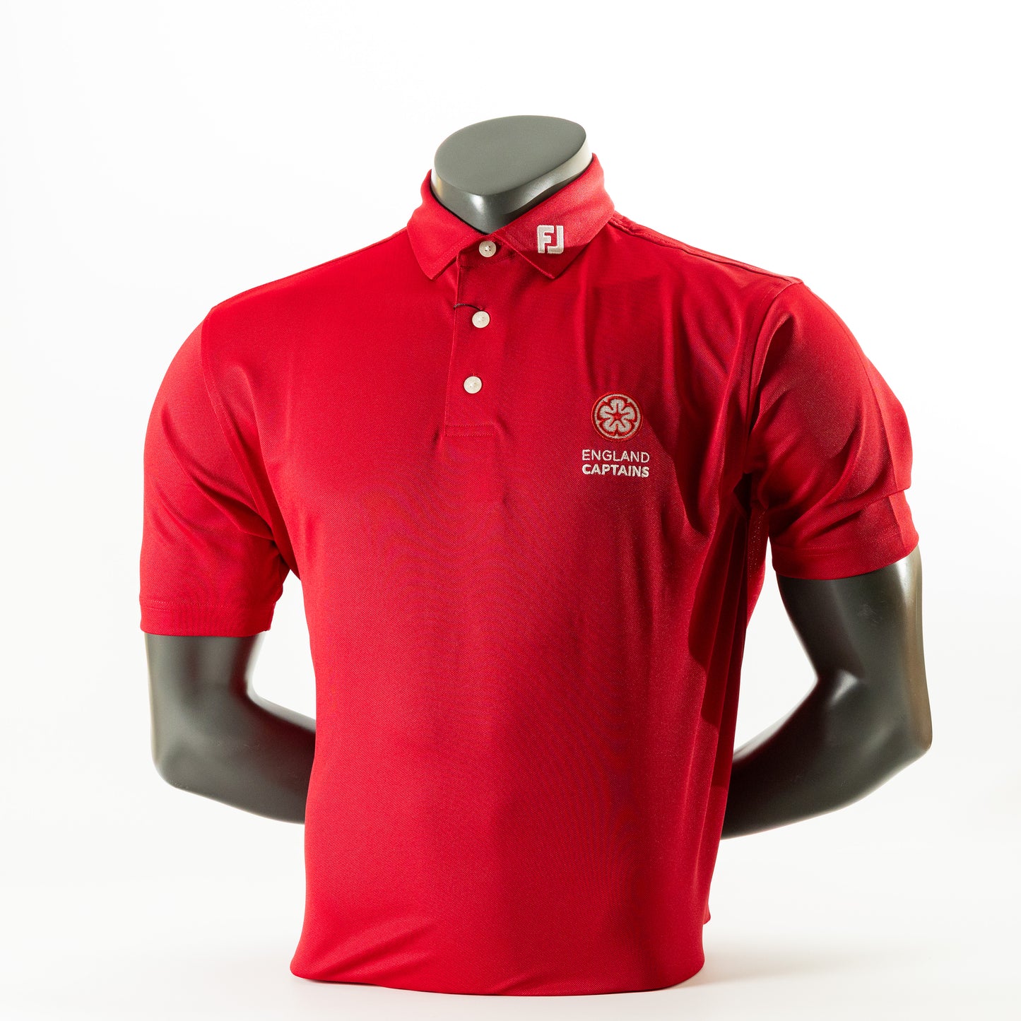 England Captains FJ Performance Polo, Red