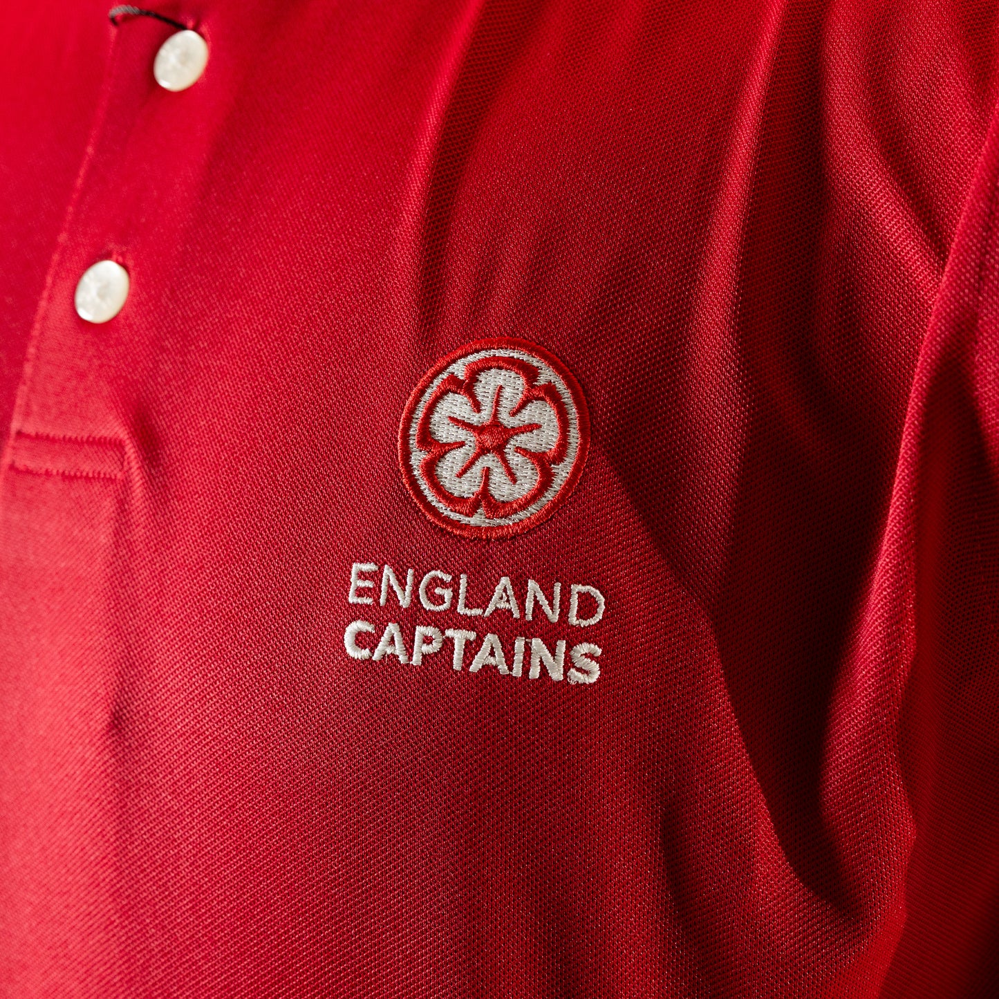 England Captains FJ Performance Polo, Red