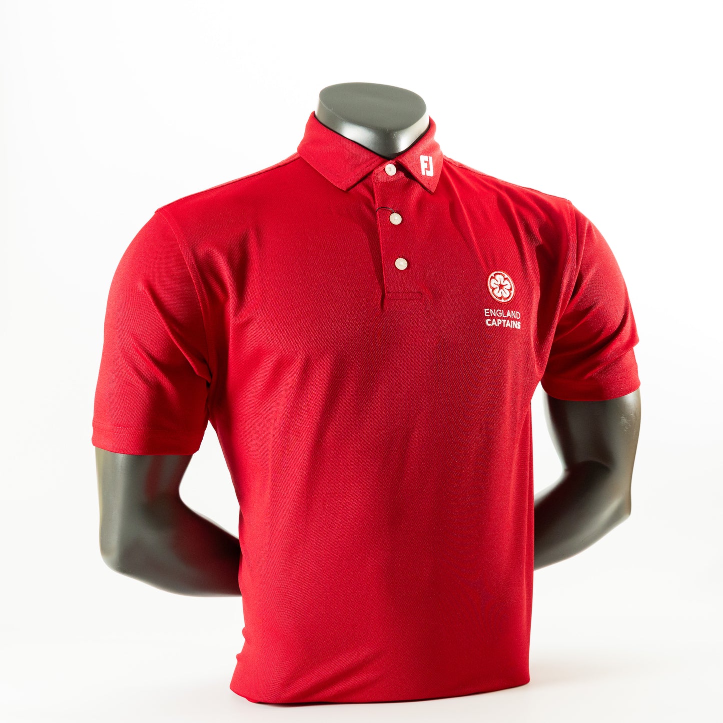 England Captains FJ Performance Polo, Red