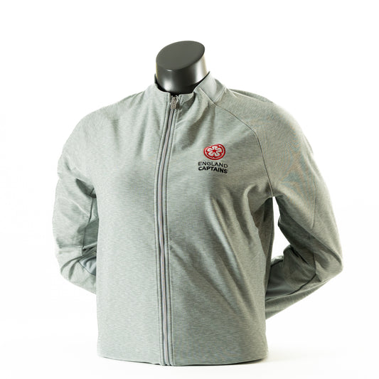 England Captains Womens Full-Zip Thermal Midlayer - Grey