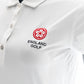 England Golf Womens Cap Sleeve Polo in White
