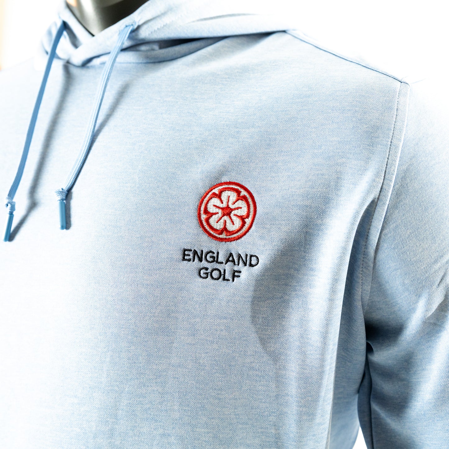 England Golf FJ Lightweight Hoodie. Blue