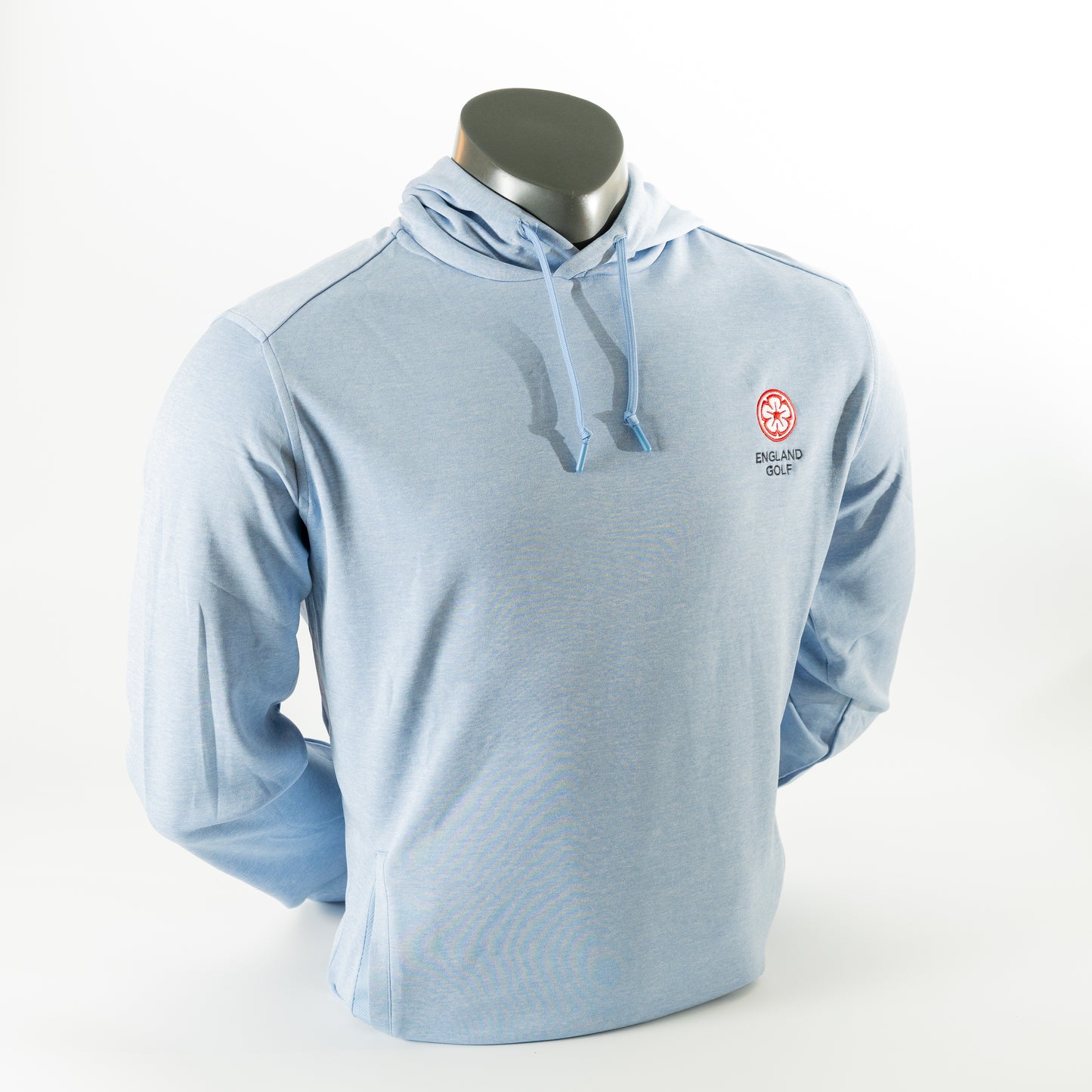 England Golf FJ Lightweight Hoodie. Blue