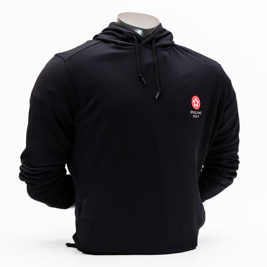 England Golf FJ Lightweight Hoodie. Black
