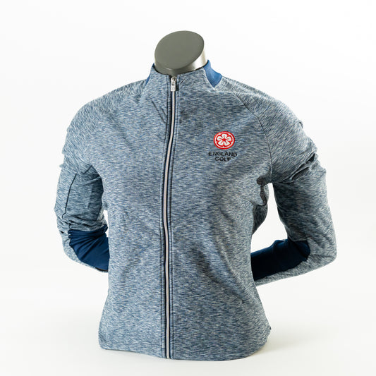 England Golf Womens Full-Zip Thermal Midlayer. Navy