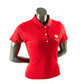 England Golf Womens FJ Performance Polo - Red