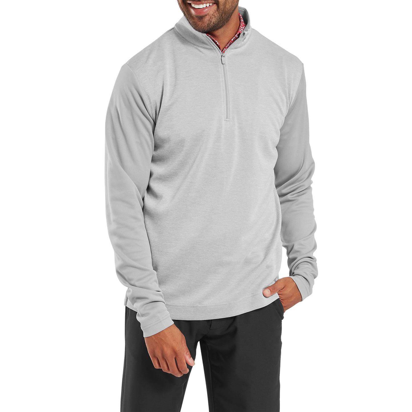 England Golf FJ 1/4 Zip Tonal Pullover Chill-Out
