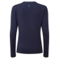 England Captains Womens FJ, Wool Blend V-Neck Pullover. Navy