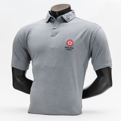 England Golf FJ ProDry Polo. Grey