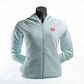 England Golf FJ Women's Full-Zip Hoodie, Glacial Blue