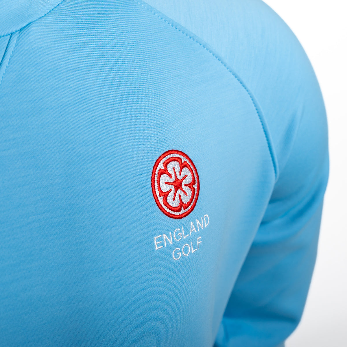 England Golf FJ Crew Neck Sweatshirt, Blue