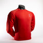 England Golf FJ Crew Neck Sweatshirt, Red