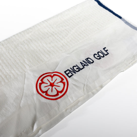 England Golf Vibe Towel – White