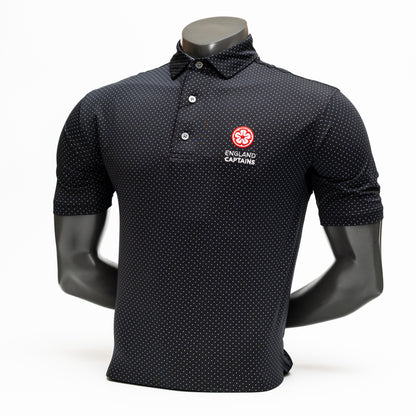 England Captains FJ ProDry Polo. Black