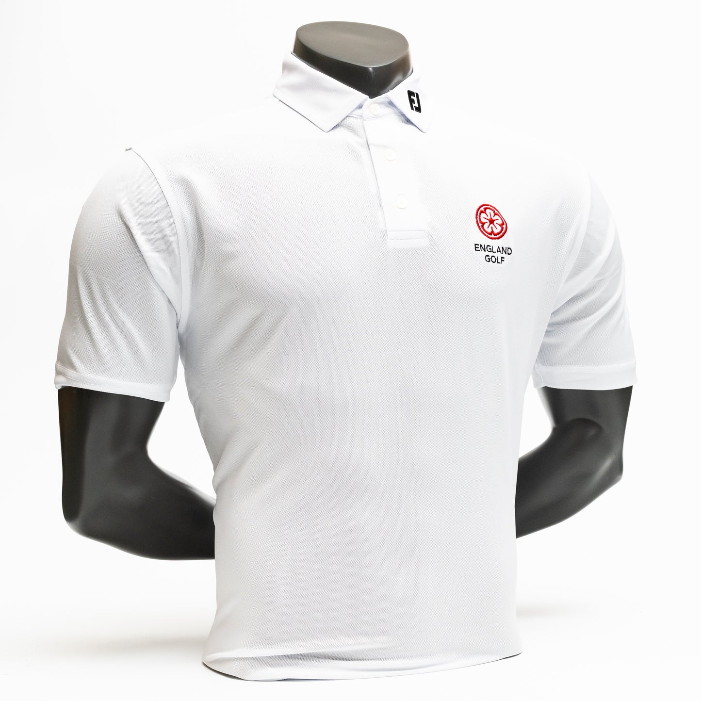 England Golf FJ Performance Polo. White