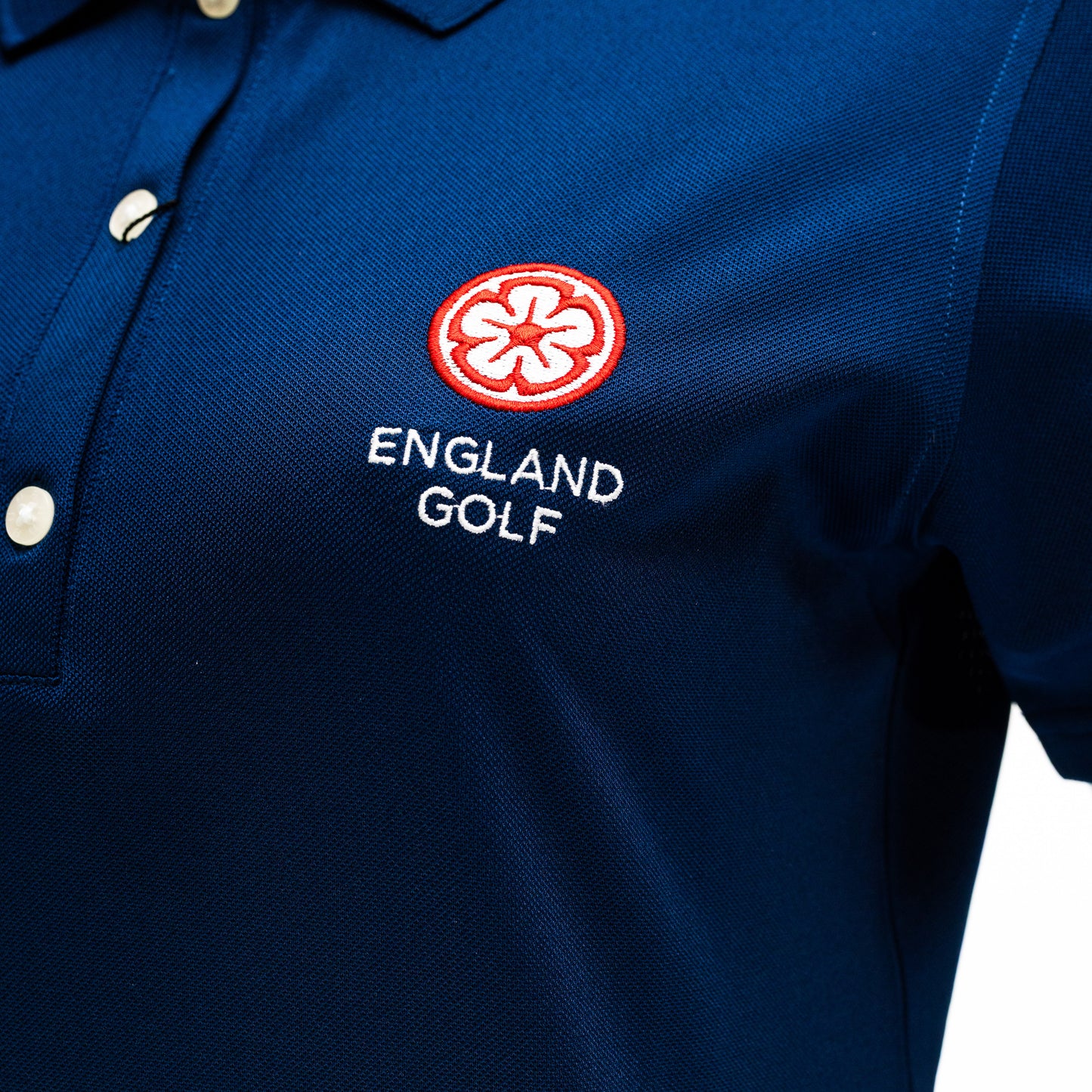 England Golf Womens FJ Performance Polo - Navy