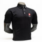 England Golf FJ Performance Polo. Black