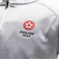 England Golf FJ 1/4 Zip Performance Pullover. Grey