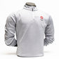 England Golf FJ 1/4 Zip Performance Pullover. Grey