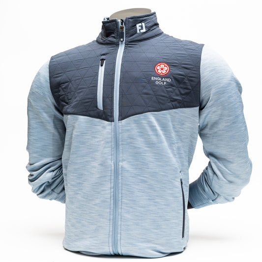 England Golf FJ ThermoSeries Hybrid Jacket. Grey/Charcoal