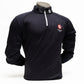 England Golf FJ 1/4 Zip Performance Pullover. Black