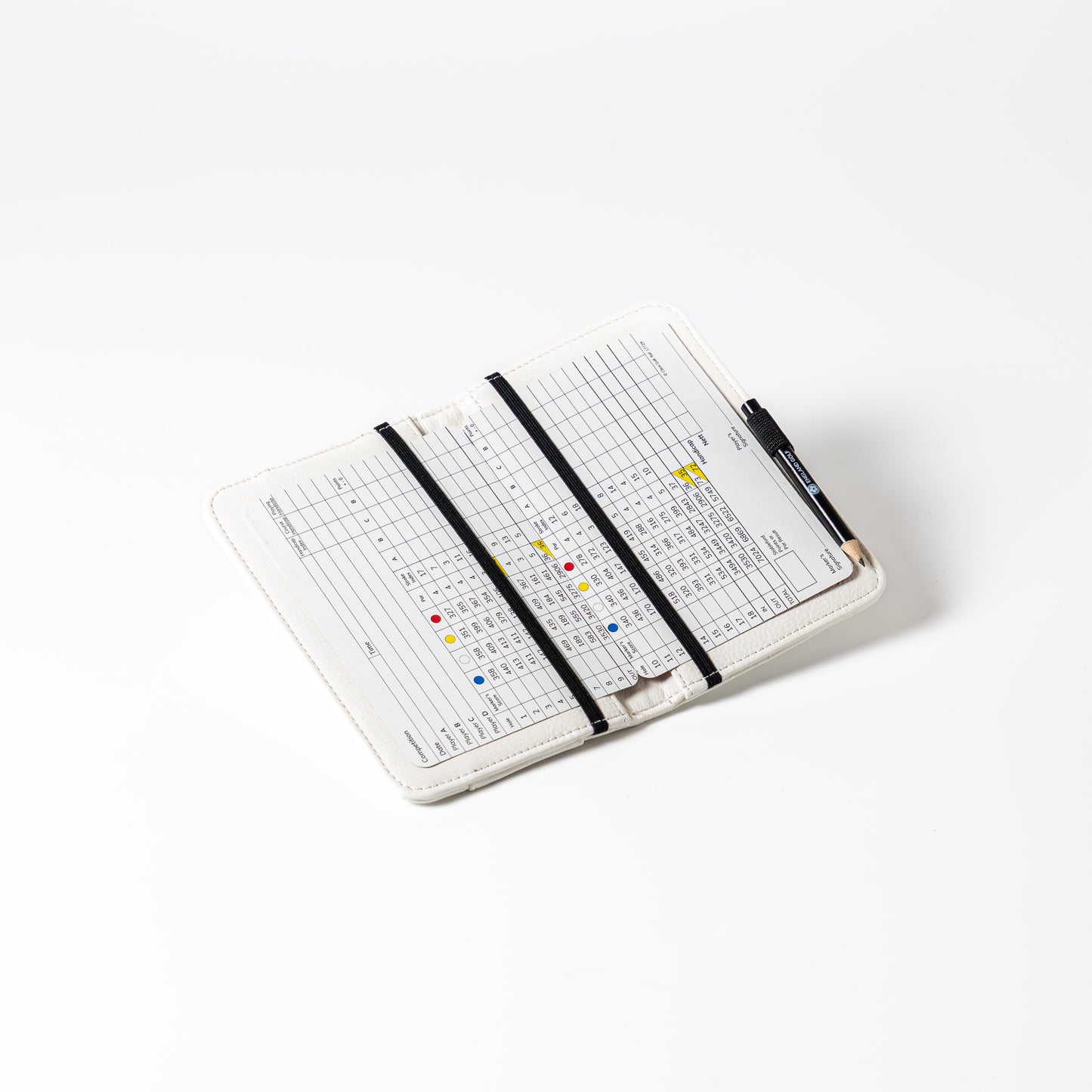 England Golf Scorecard Holder – White