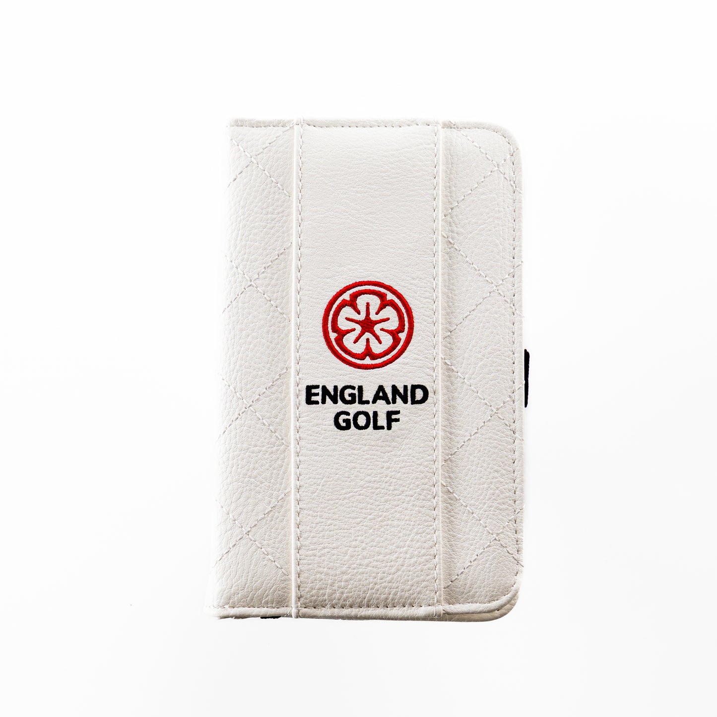 England Golf Scorecard Holder – White