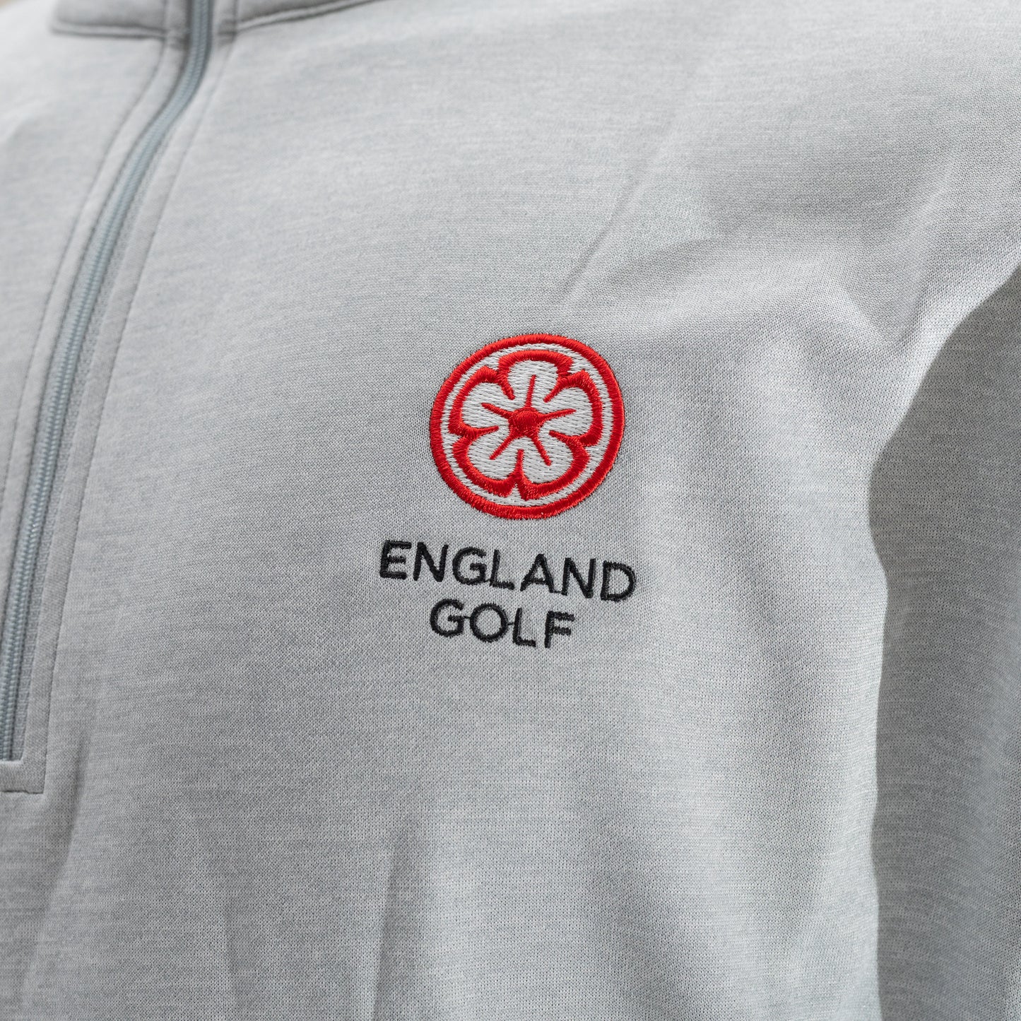 England Golf FJ 1/4 Zip Tonal Pullover Chill-Out
