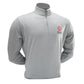 England Captains FJ 1/4 Zip Tonal Pullover Chill-Out. Grey