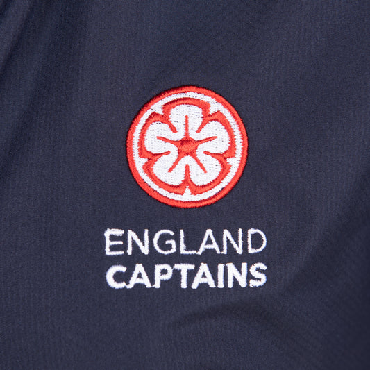 England Captains Womens FJ Full Zip Vest. Navy