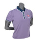 England Captains FJ Women's Cap Sleeve Polo, Violet