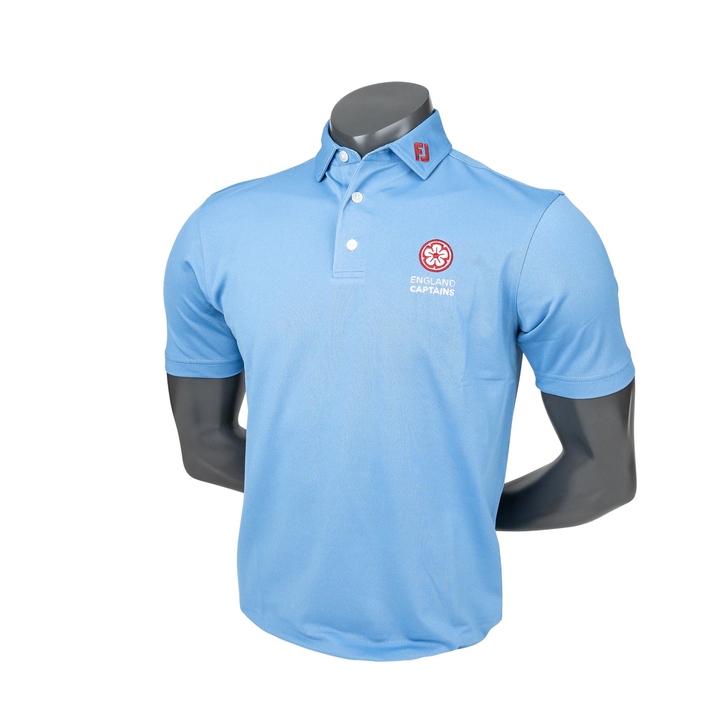 England Captains FJ Performance Polo, Coastal Blue