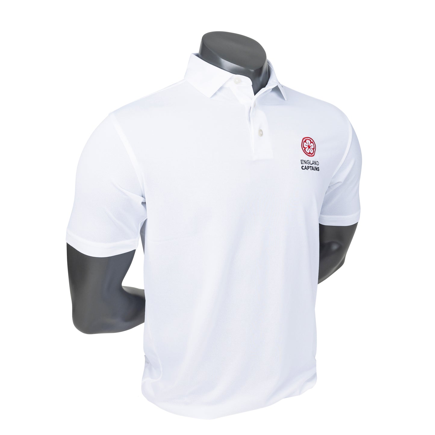 England Captains FJ Performance Polo, White