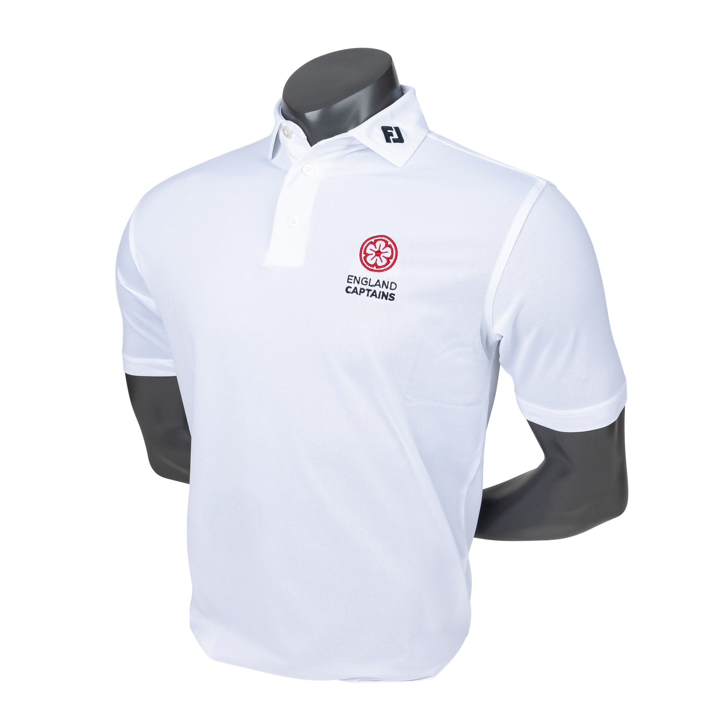 England Captains FJ Performance Polo, White