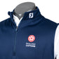 England Captains FJ Half-Zip Performance Vest, Navy