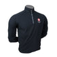England Golf FJ 1/4 Zip Wordmark Chill-Out, Black